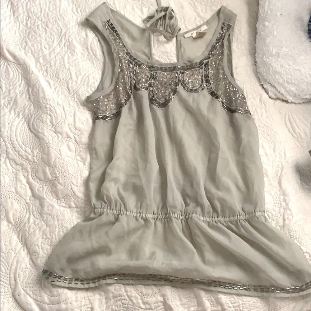 Miami sage green tank